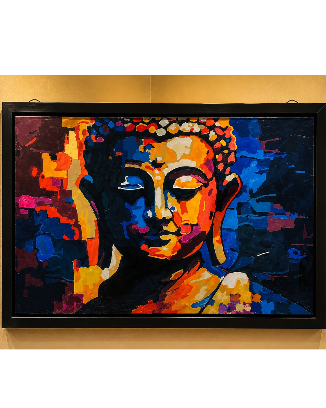 Vibrant Buddha Art